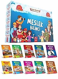 Meslek Bilinci Hikaye Seti (10 Hikaye Kitabı + Değerlendirme